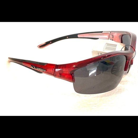 Xloop Sunglasses Red Adult Size - Picture 2 of 3